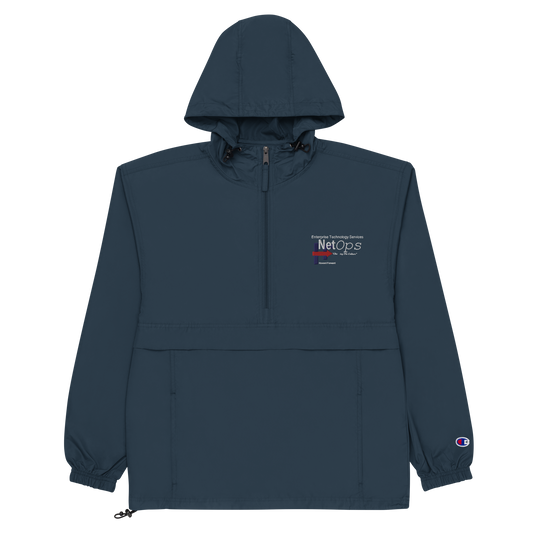 "Changing The Culture" Embroidered Champion Packable Jacket