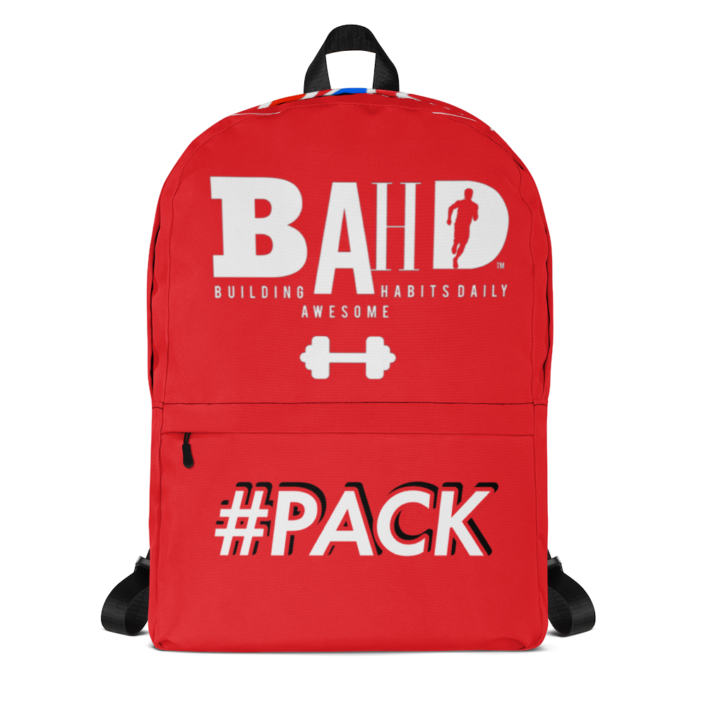 Real BAHD Red Backpack