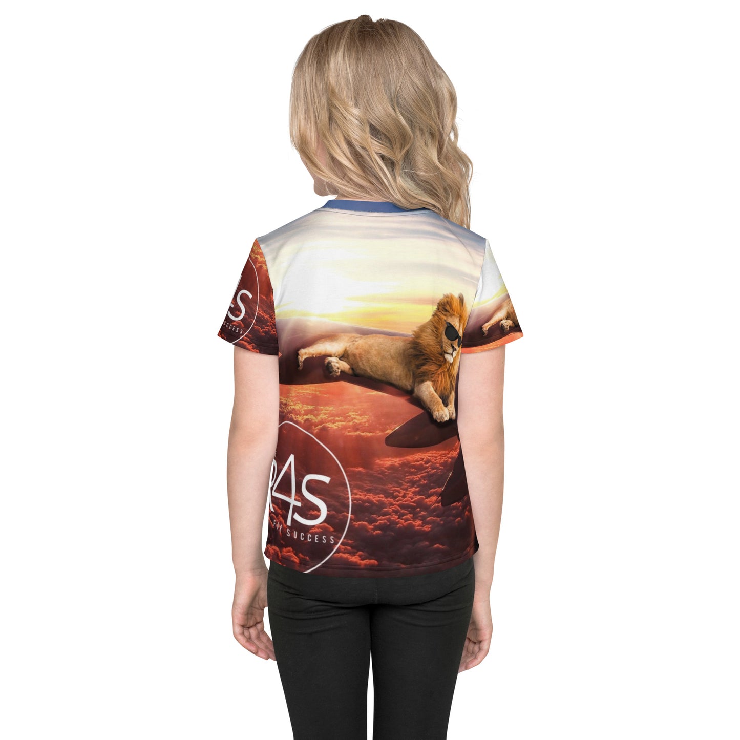 Flying Lion Kids crew neck t-shirt