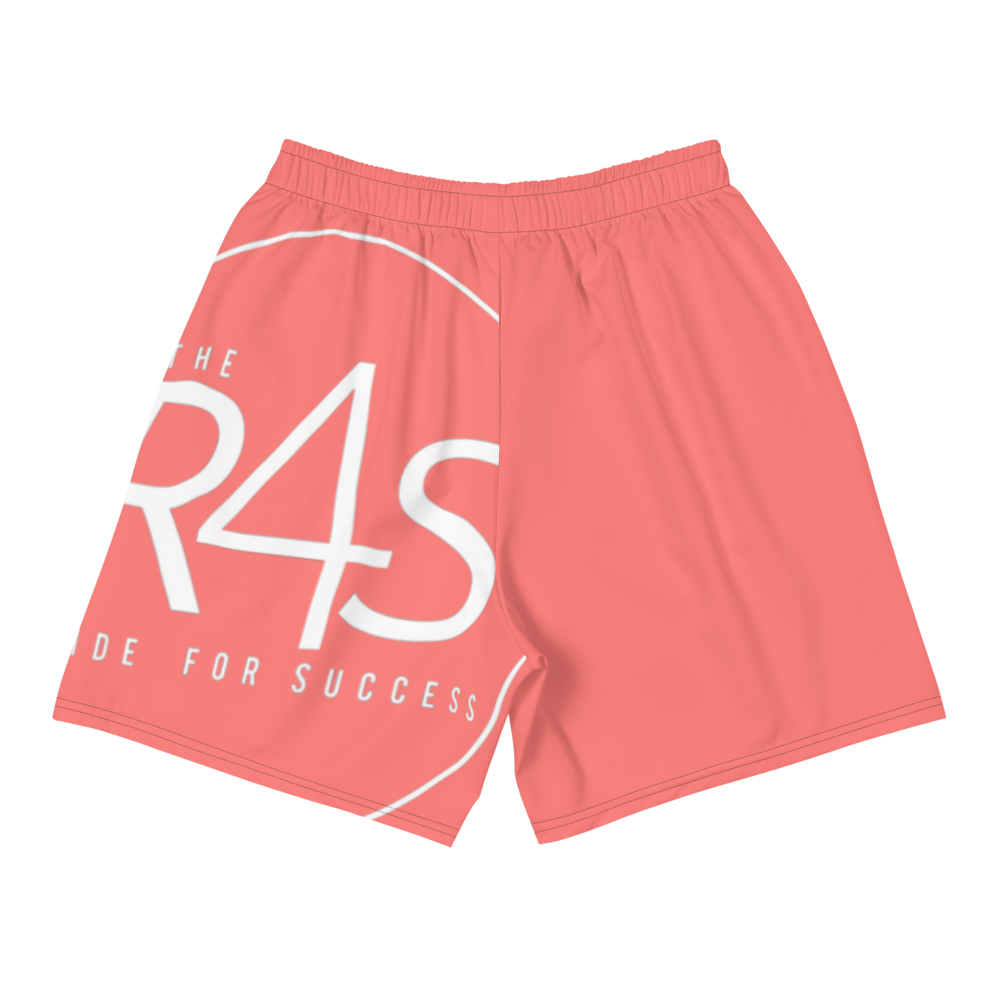 Stride Salmon Athletic Long Shorts