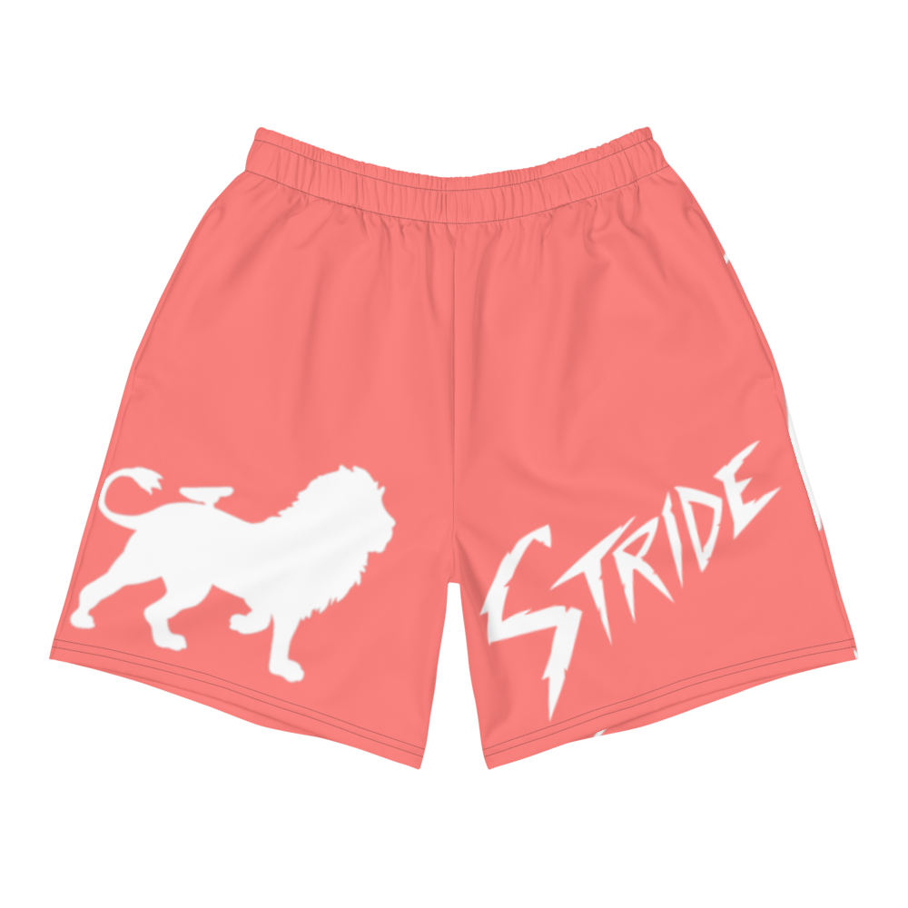 Stride Salmon Athletic Long Shorts