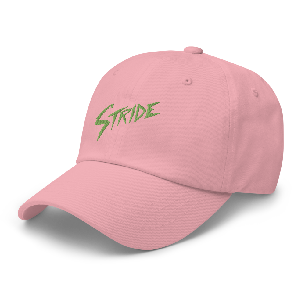 Stride Pink Summer Dad hat