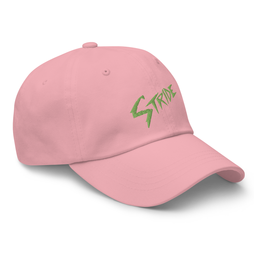 Stride Pink Summer Dad hat