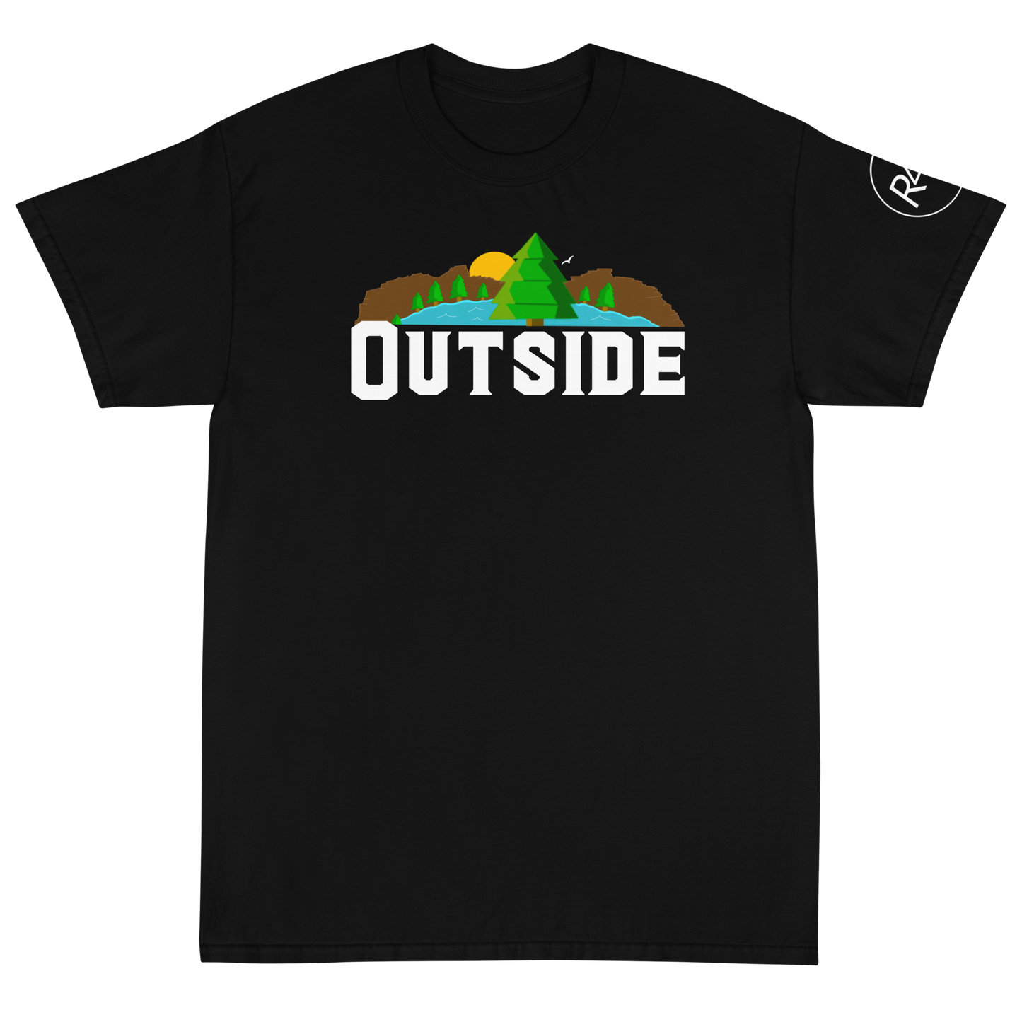 #Outside Short Sleeve T-Shirt