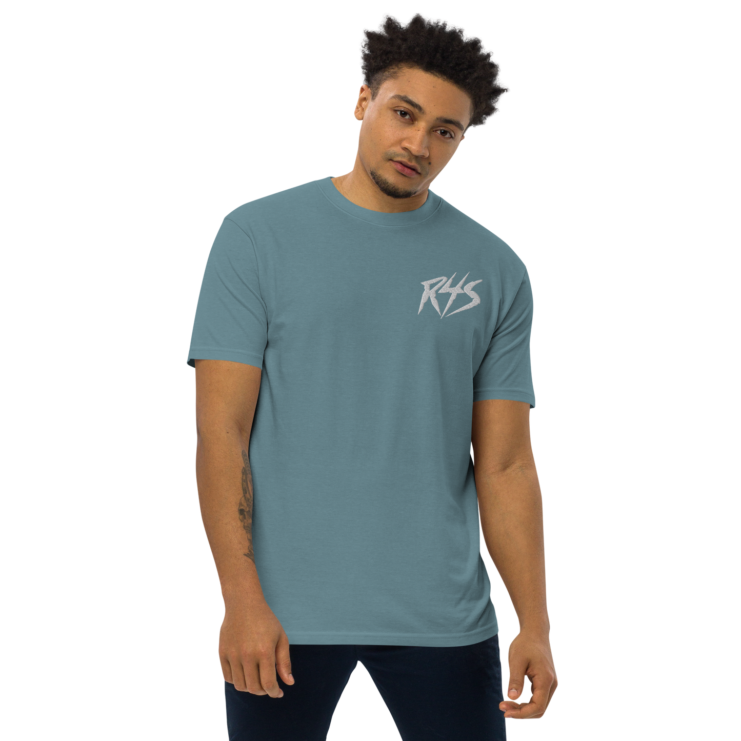 R4S Men’s premium heavyweight tee