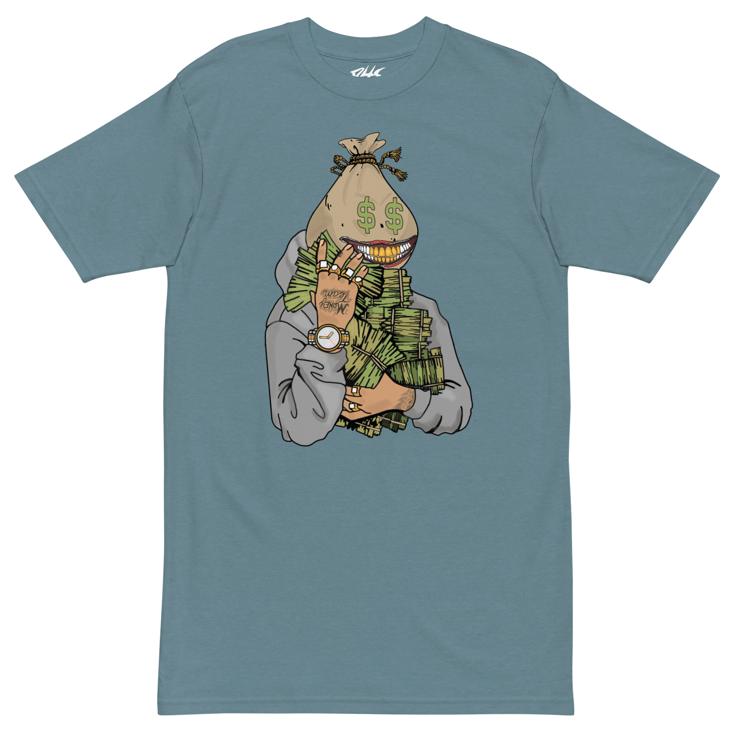 Big Money Mane Men’s premium heavyweight tee