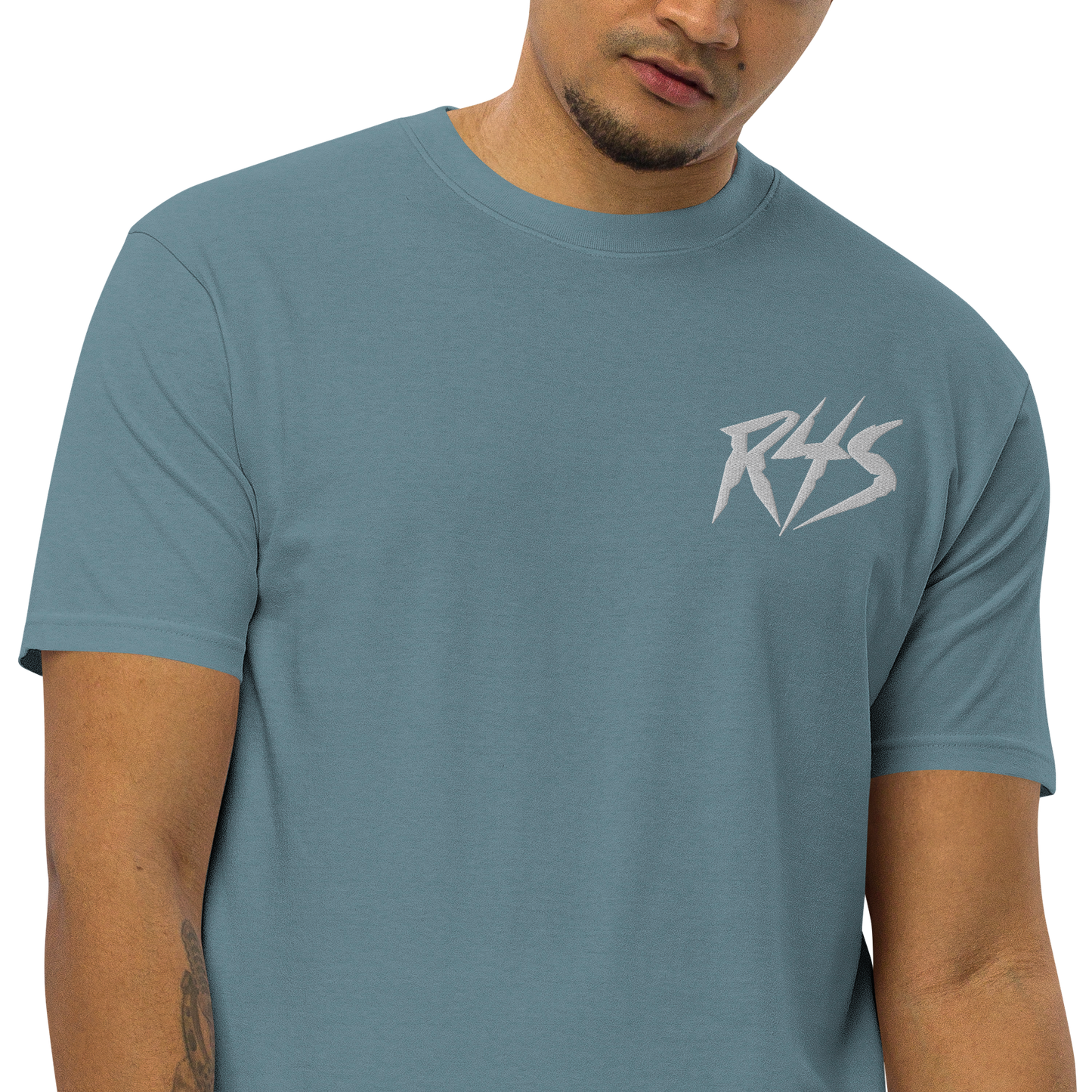R4S Men’s premium heavyweight tee