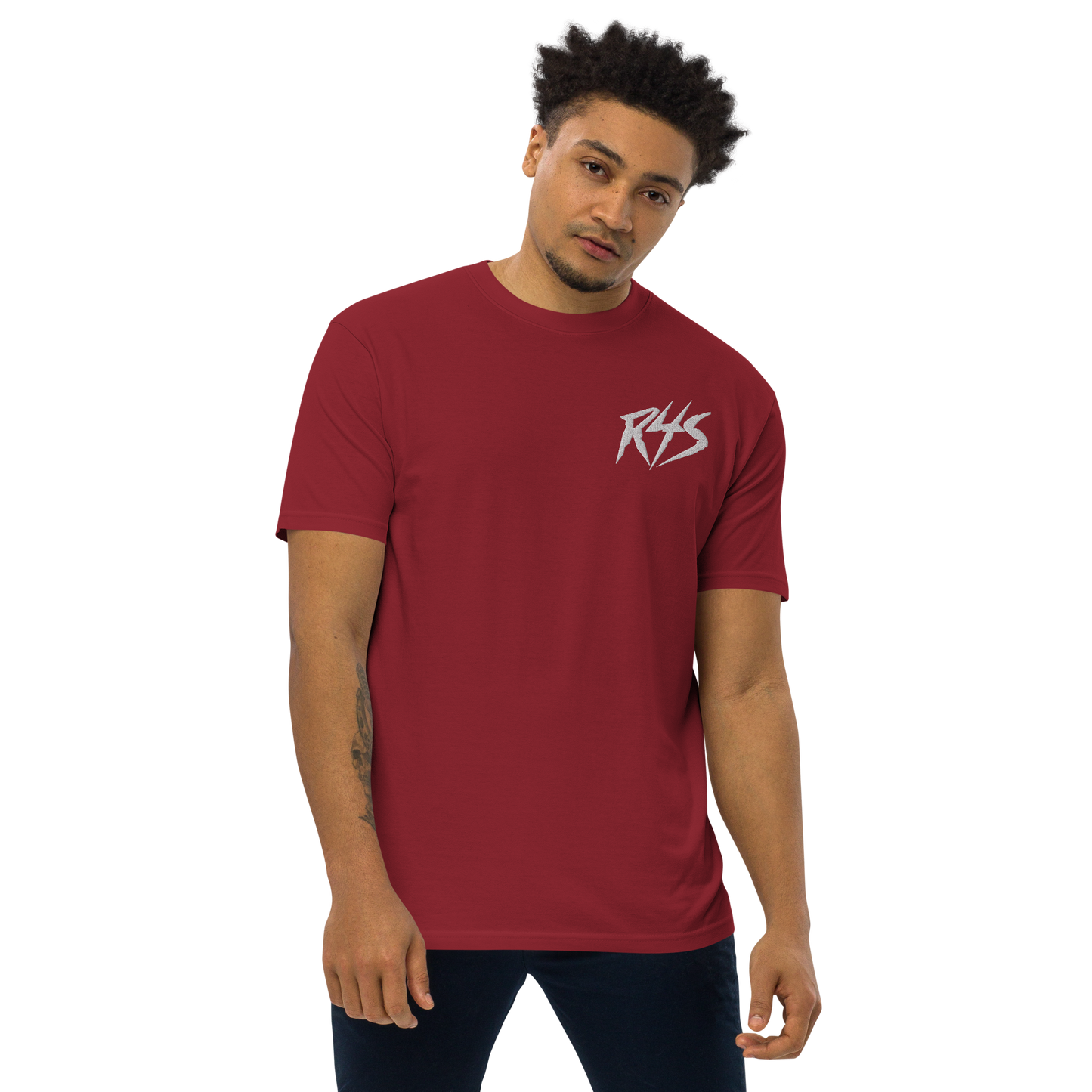 R4S Men’s premium heavyweight tee