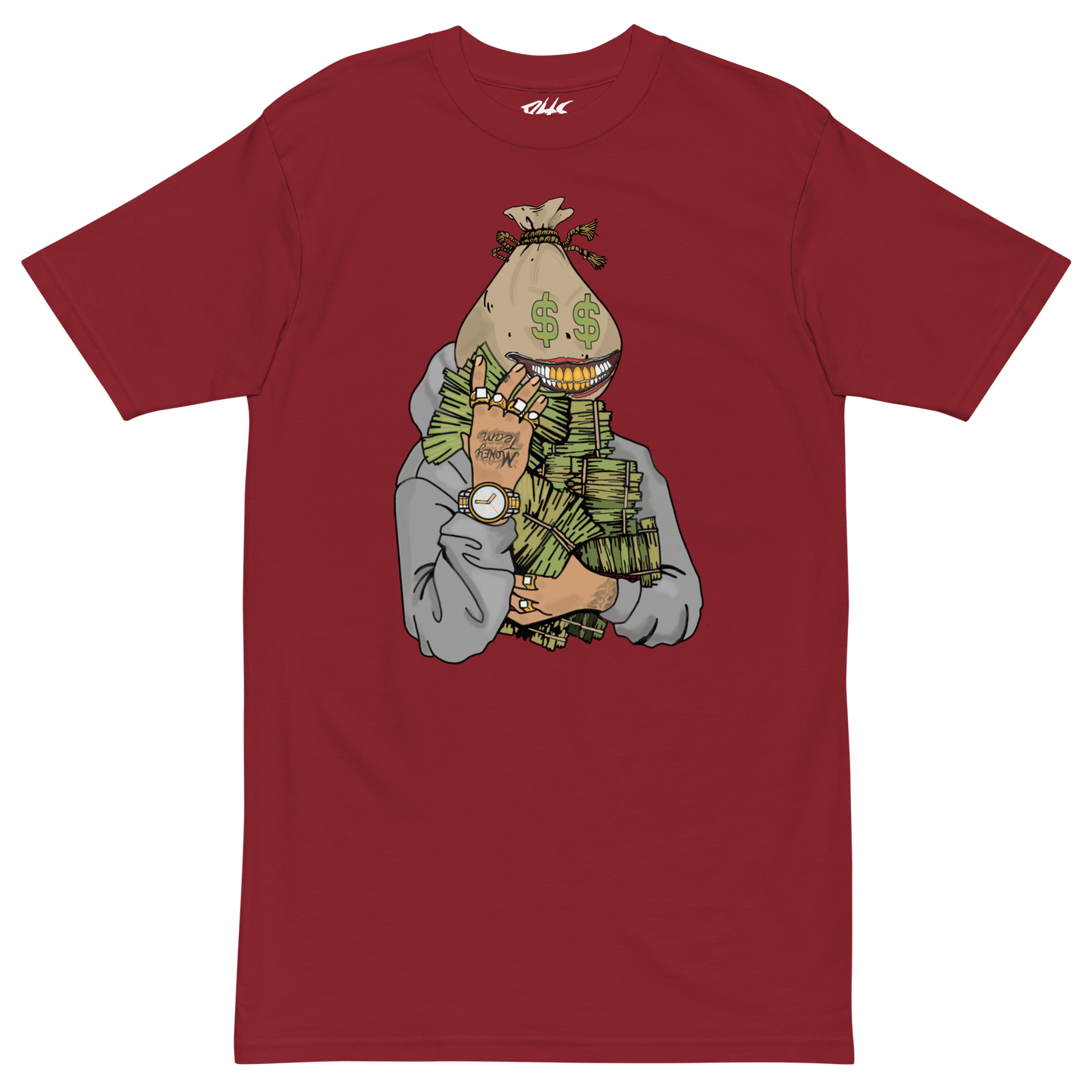 Big Money Mane Men’s premium heavyweight tee