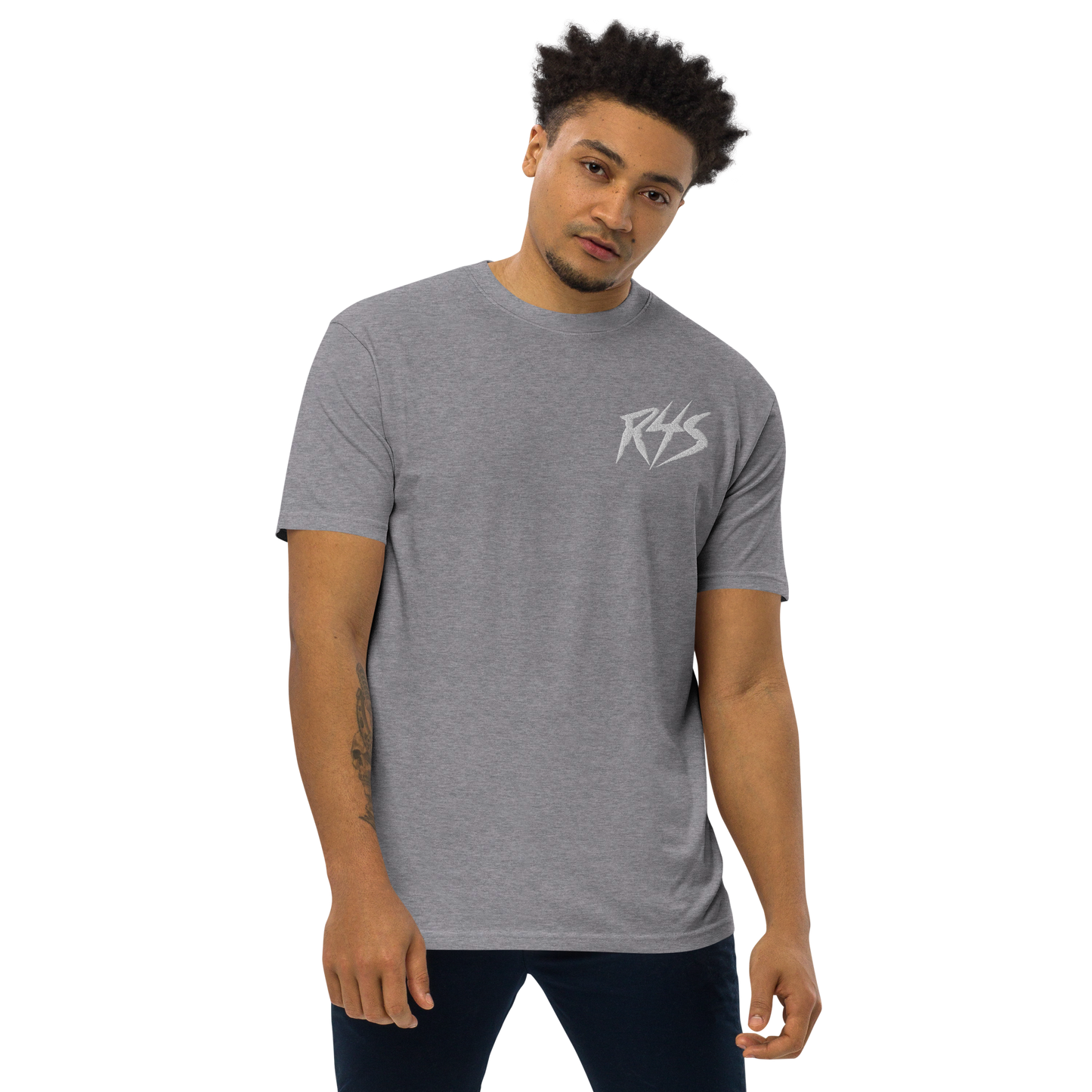 R4S Men’s premium heavyweight tee