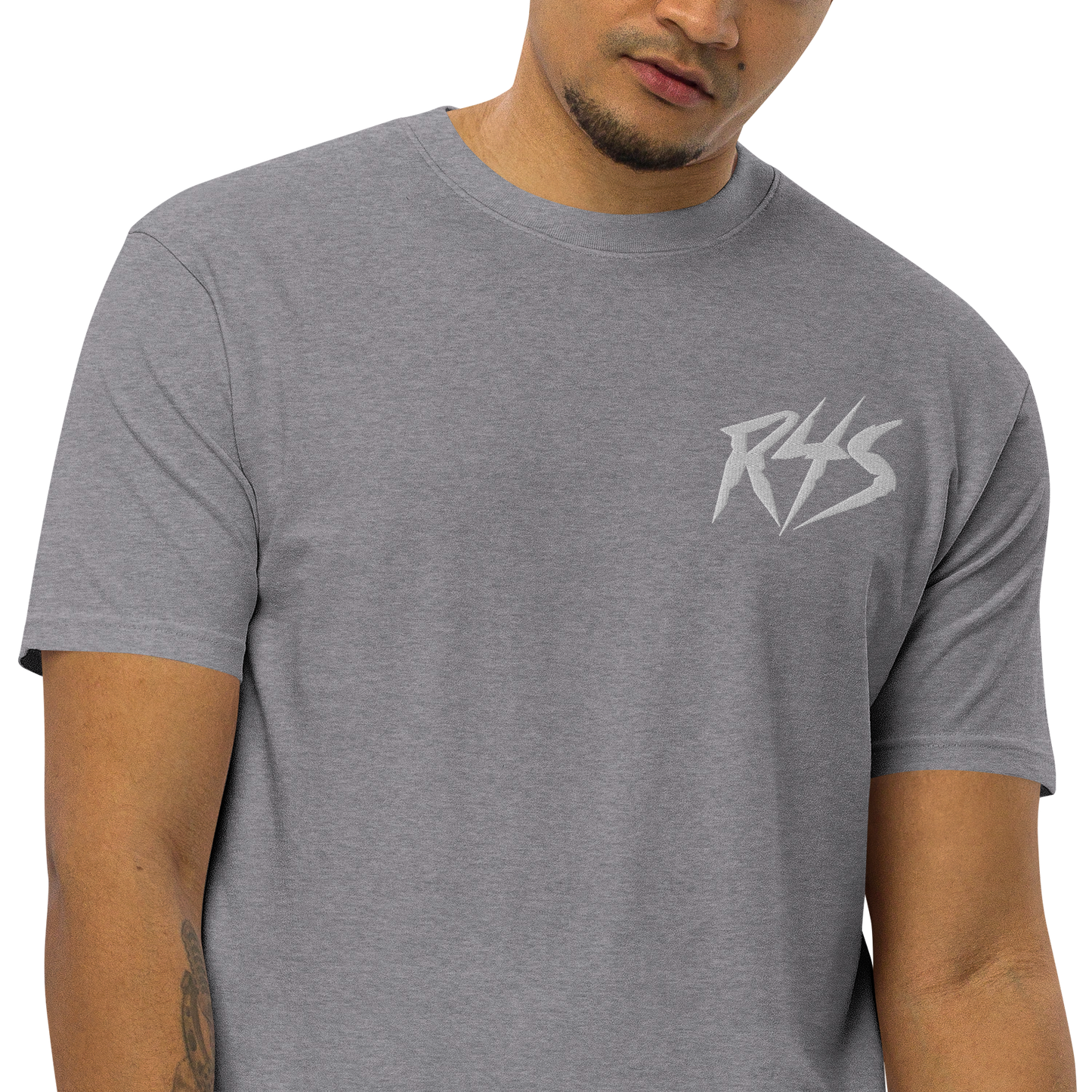 R4S Men’s premium heavyweight tee