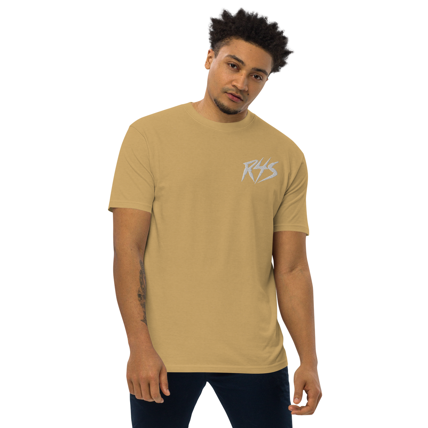 R4S Men’s premium heavyweight tee