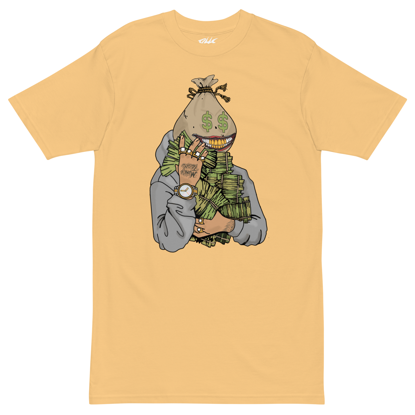 Big Money Mane Men’s premium heavyweight tee