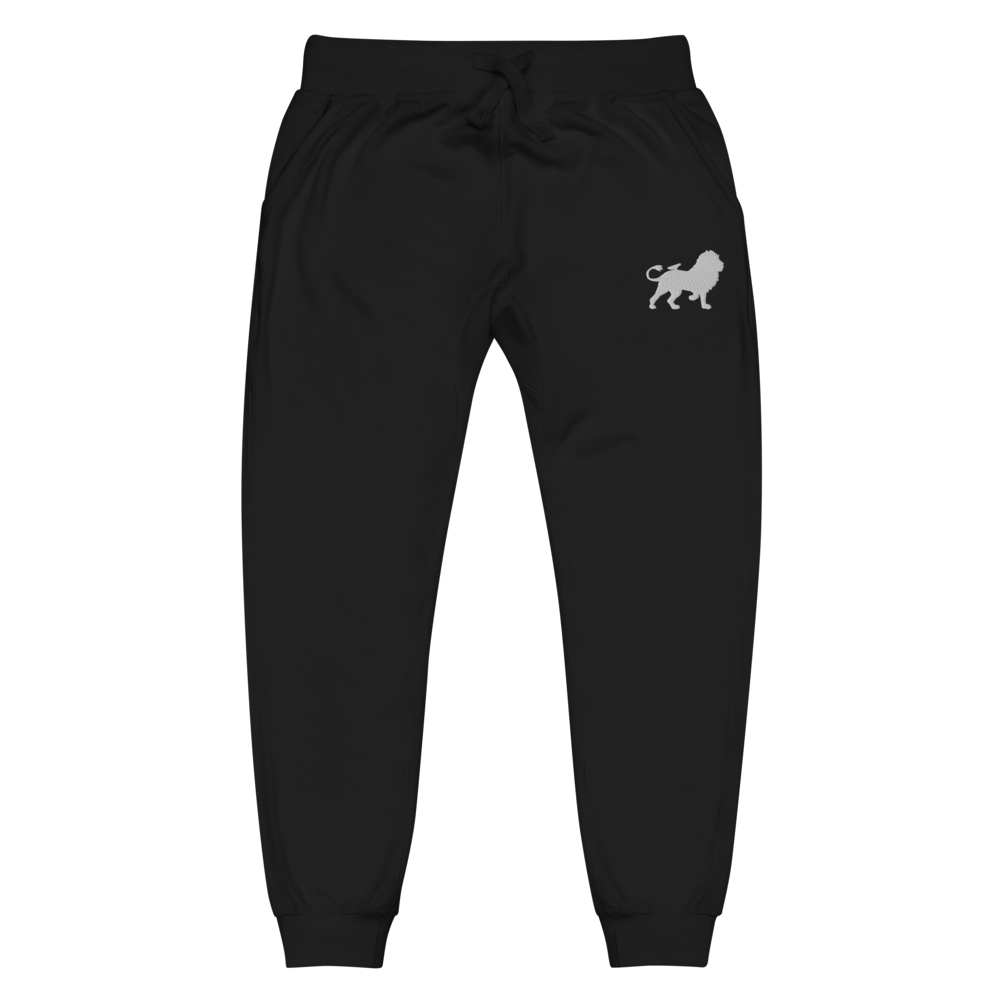 Lion Unisex fleece sweatpants