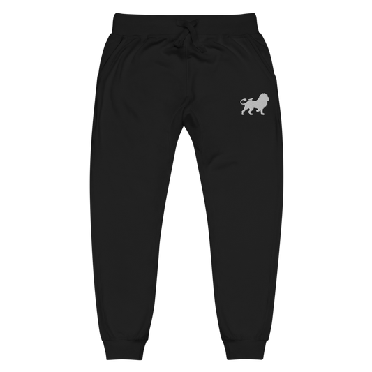 Lion Unisex fleece sweatpants