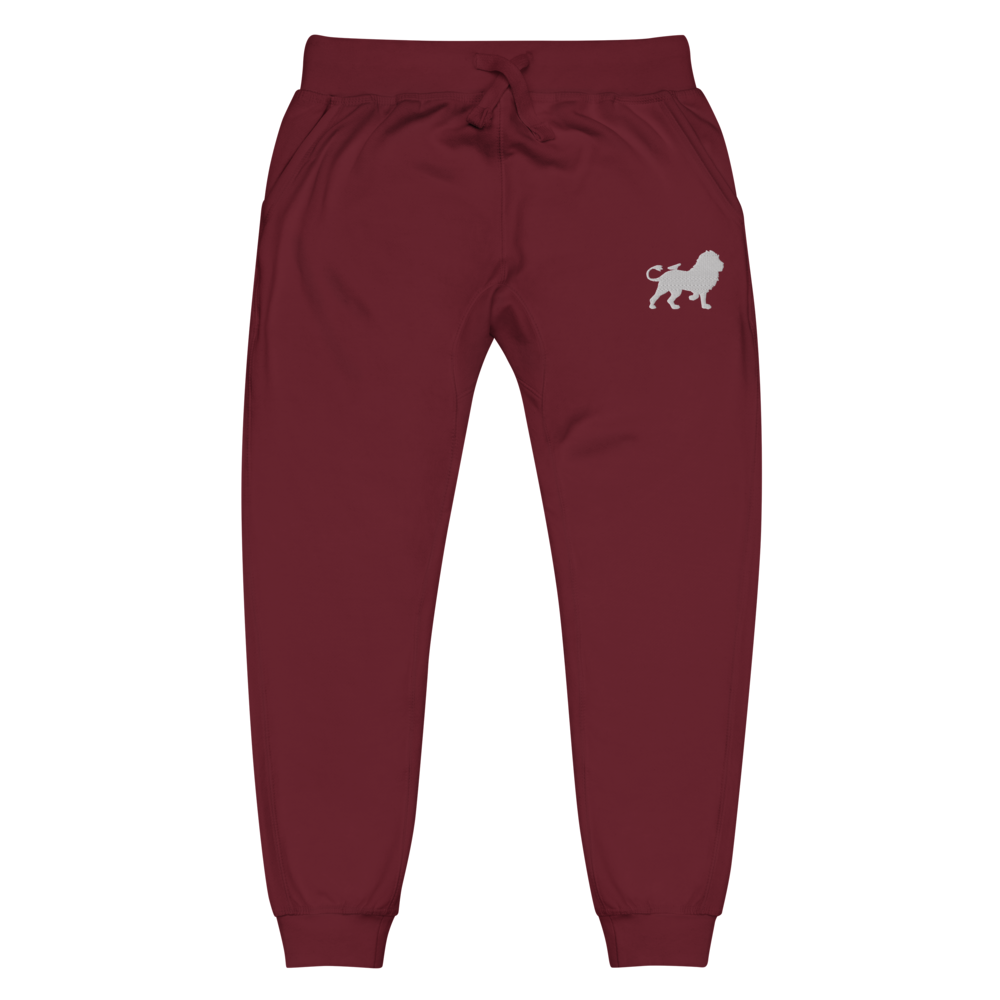Lion Unisex fleece sweatpants