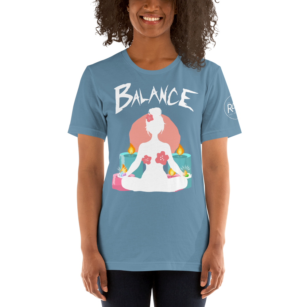 #Balance Yoga Unisex t-shirt