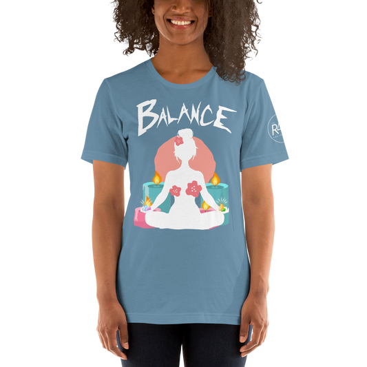 #Balance Yoga Unisex t-shirt
