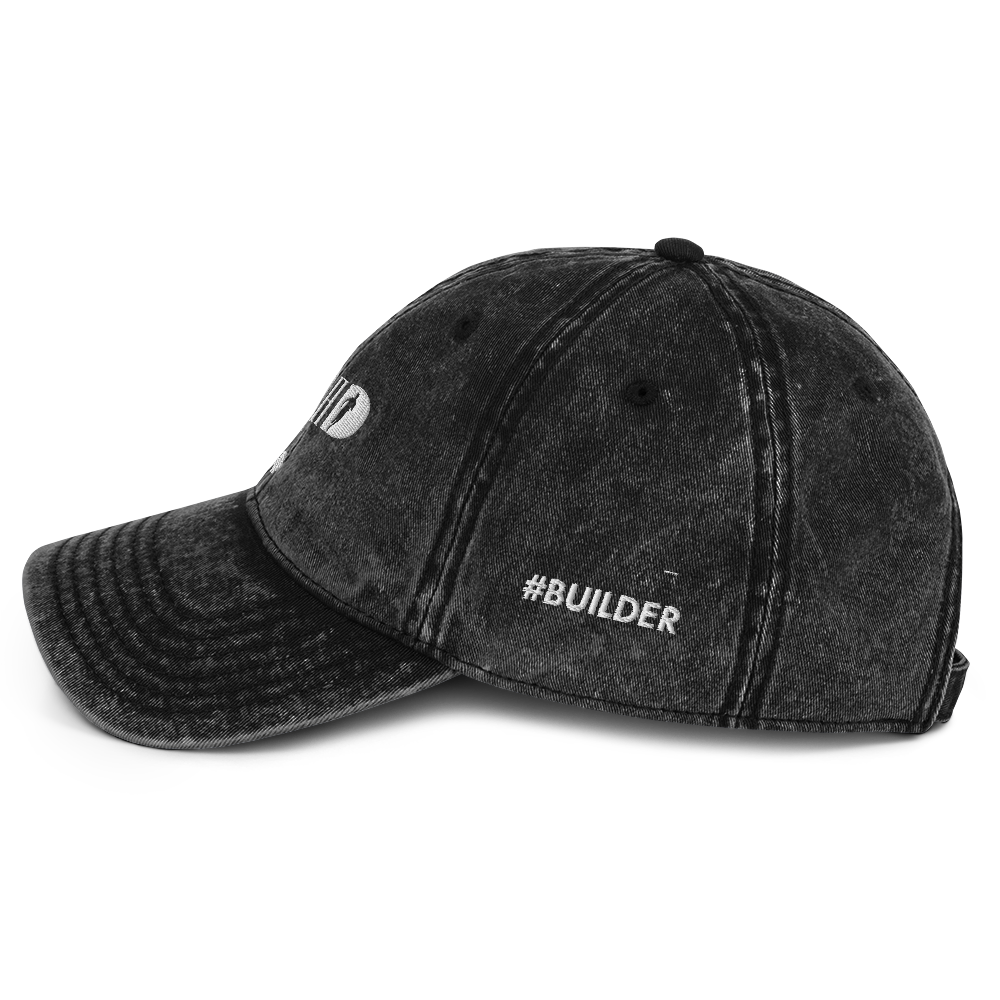 #BUILDER Vintage Cotton Twill Cap