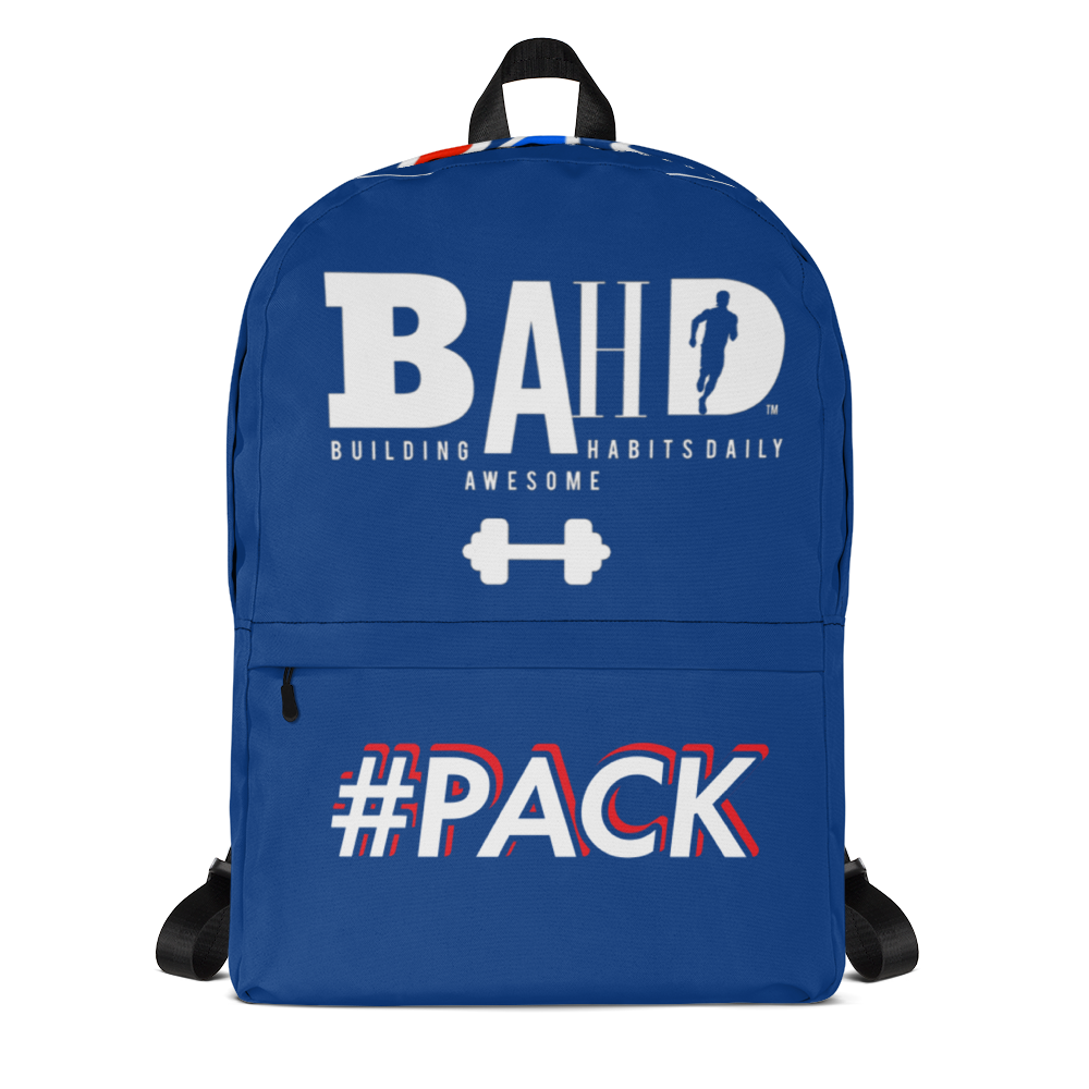 True Blue BAHD Backpack