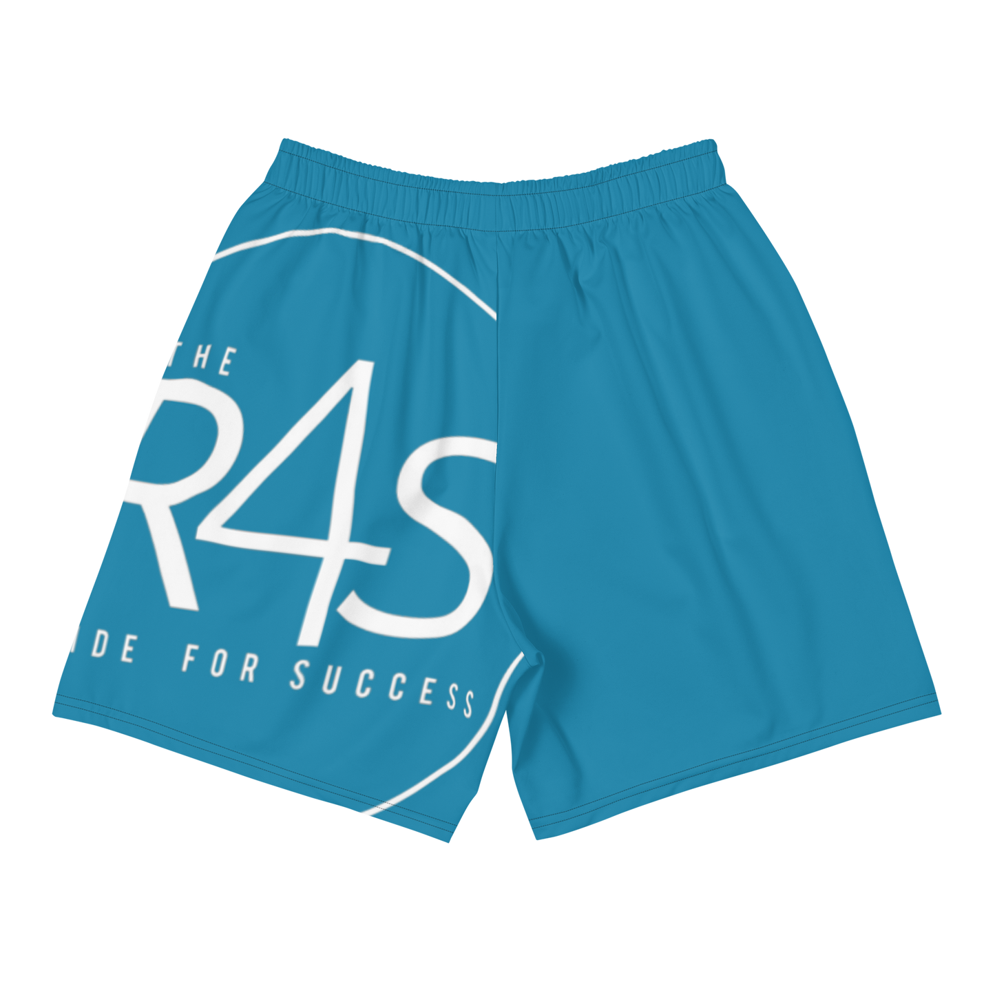 #Stride Aqua Athletic Shorts