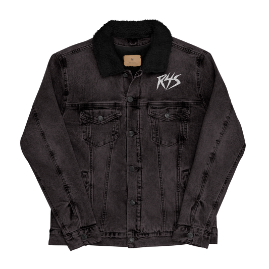 Unisex denim sherpa jacket