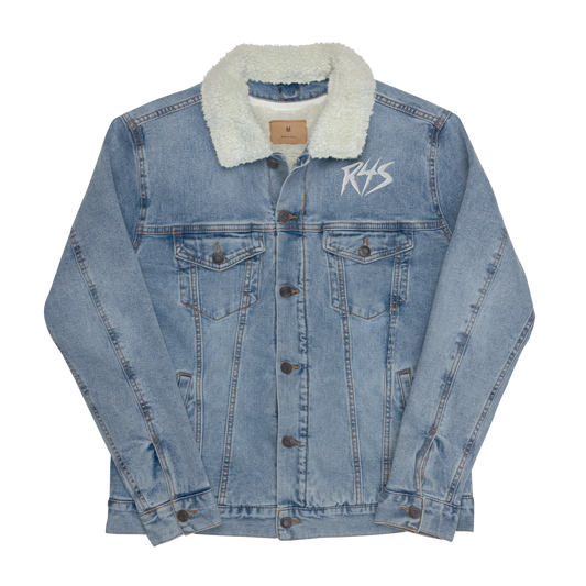 R4S Unisex denim sherpa jacket